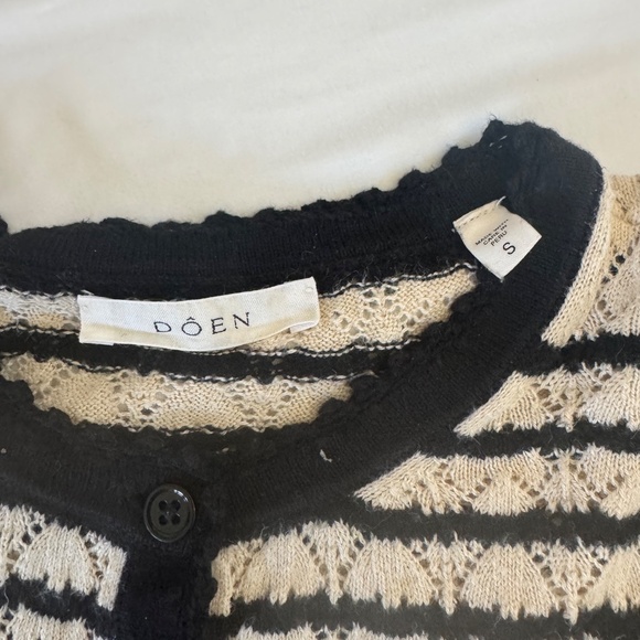 Doen Allaire Stripe Brandie Top - Picture 4 of 4